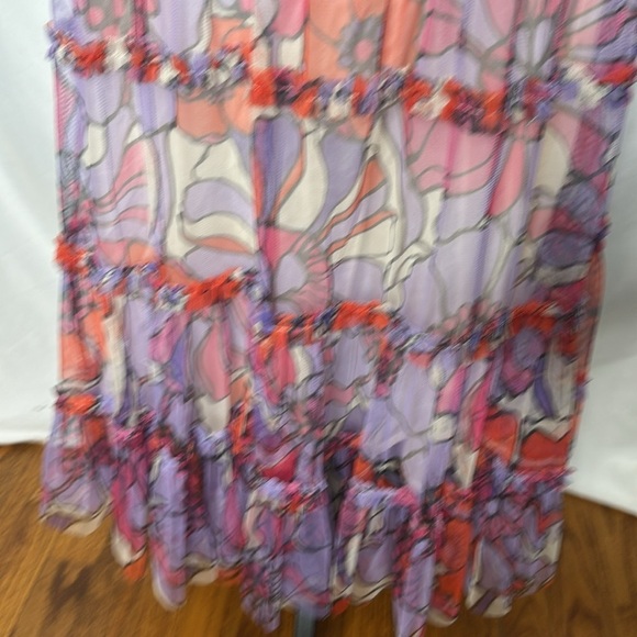 NWT Anthropologie Maeve Tiered Tulle Maxi Skirt - Picture 6 of 7